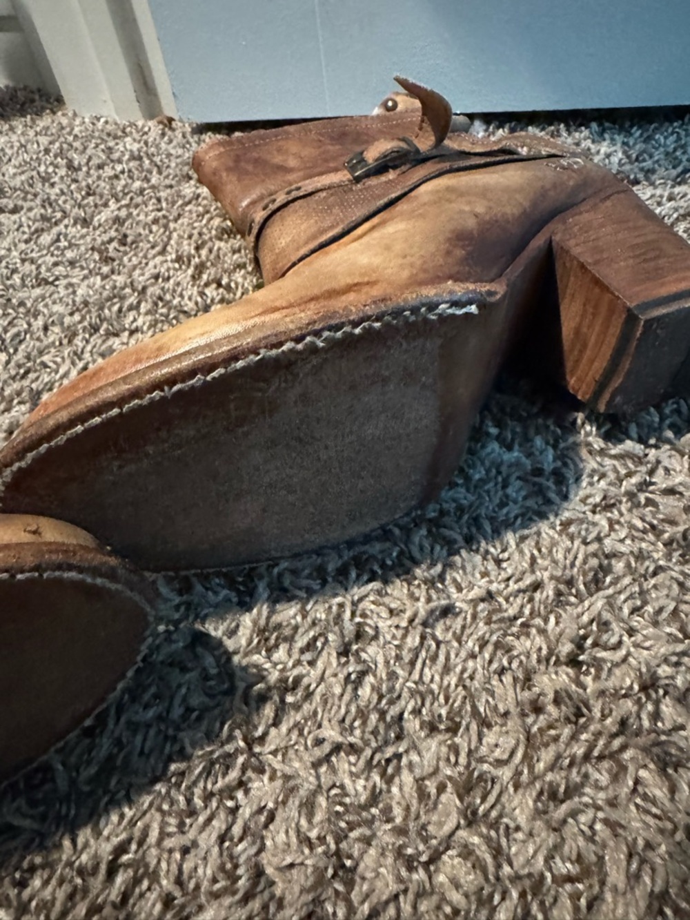 Bed Stu Women's Rowdy Leather Booties 8.5 - Picture 5 of 6